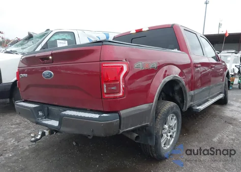 2015 Ford F-150 Lariat из США, поврежденный, VIN 1FTEW1EG8FFA86244